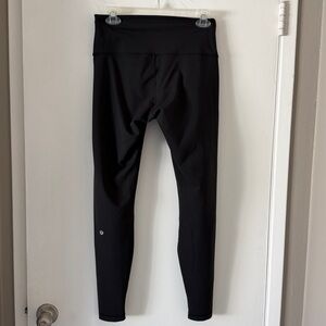 Black Lululemon WunderUnder Leggings- 10